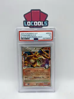 2007 Pokemon Diamond & Pearl Black Star Promos Charizard G LV.X Holo #DP45 PSA 3 - Image 1