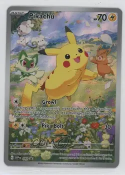 Pikachu (Paldea Adventure Chest) Holo Pokemon Scarlet & Violet Black Star Promo - Image 1