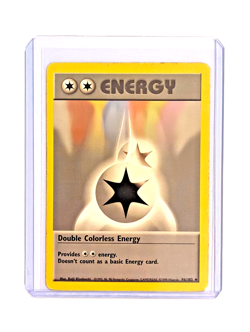 Double Colorless Energy 96/102 Uncommon POKEMON TCG Base Set Unlimited ENGLISH - Image 3