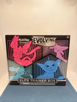 Nintendo Pokemon TCG Sword & Shield Evolving Skies Elite Trainer Box - 8 Packs 820650808944 - Image 1
