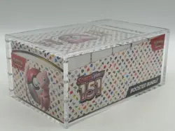 Pokemon TCG 151 Booster Bundle Display w/Acrylic Case - Image 2