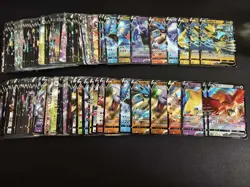 300 Lot V RR RRR Pokemon Chinese Gengar Umbreon Pikachu MEW Charizard A6 -SQ - Image 2