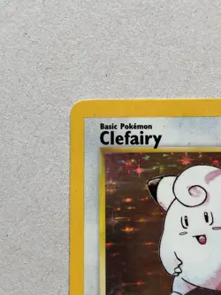 Clefairy 5/102 Holo Base Set, WOTC Pokemon Vintage 1999 - LP/MP - Image 4