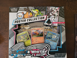 Pokemon TCG Scarlet & Violet Black Bolt & White Flare Unova Poster Collection - Image 1