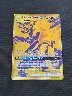 Pokemon Sun & Moon "Pikachu & Zekrom GX" SM248 / Black Star Promo / Near Mint - Image 2