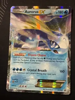 Aurorus EX Holo Black Star Promo #XY102 - 2016 Pokemon XY Series NM - Image 1