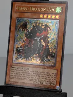 Armed Dragon LV5 Ultimate Rare SOD-EN014 Soul of the Duelist Unlimited - Image 3