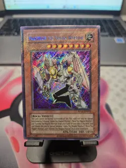 Valkyrion The Magna Warrior RP02-EN092 Retro Pack 2 2020 Reprint Secret Rare - Image 1