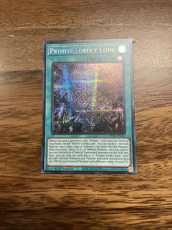 Primite Lordly Lode Prismatic Secret Rare MP25-EN114 Yugioh - Image 1