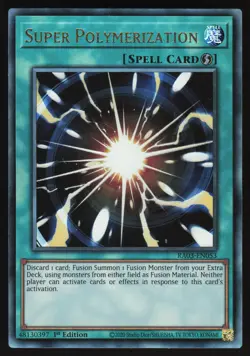 Super Polymerization - RA03-EN053 - Ultimate Rare - Yugioh - Image 1