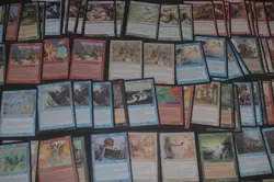 MTG 100x apocalypse planeshift green gold border magic card lot MP - Image 3
