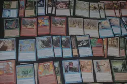 MTG 100x apocalypse planeshift green gold border magic card lot MP - Image 4