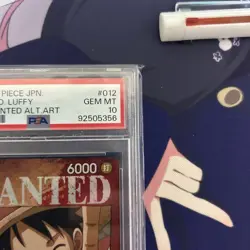 One Piece Card Luffy PSA10 Special Wanted Poster Mighty Enemies Promo - Image 3