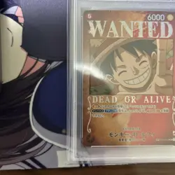 One Piece Card Luffy PSA10 Special Wanted Poster Mighty Enemies Promo - Image 4