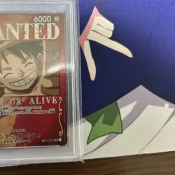 One Piece Card Luffy PSA10 Special Wanted Poster Mighty Enemies Promo - Image 5