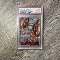 One Piece Card Chopper PSA10 Flagship Promo Rare Tournament Exclusive - Image 1
