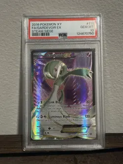 Gardevoir EX Full Art Holo Card 111/114 XY-Steam Siege PSA 10 - Image 1