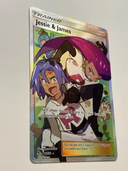 Jesse And James Full Art Trainer Card 68/68 Pokemon TCG Hidden Fates NM - Image 2