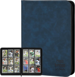 Trading Card Binder, Premium 9 Pocket Double Sided 540 Pocket PU Card Collection - Image 1
