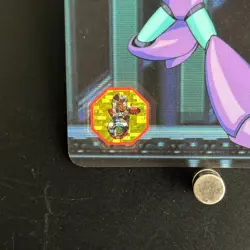 Mega MAN X Card 53 Strike Chain CAPCOM BANDAI JAPAN Japanese 1993 Rockman - Image 3