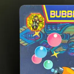 Mega MAN X Card 49 Bubble Splash CAPCOM BANDAI JAPAN Japanese 1993 Rockman - Image 2