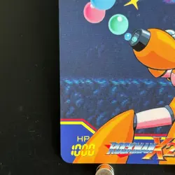 Mega MAN X Card 49 Bubble Splash CAPCOM BANDAI JAPAN Japanese 1993 Rockman - Image 5