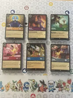 Disney Lorcana Fabled Complete 72 Card Common Set - Image 1