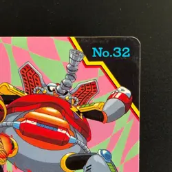 Mega MAN X Card 32 Flame Mammoth CAPCOM BANDAI JAPAN Japanese 1993 Rockman - Image 3