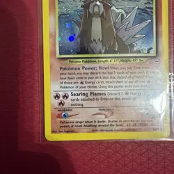 Pokemon Entei Neo Revelation TCG Holo Unlimited Rare Card 6/64 NM Condition - Image 5