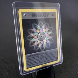 1st Edition Rainbow Energy 80/82 Team Rocket Non-Holo Card LP - Image 1