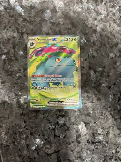 Pokemon Venusaur EX Holo Ultra Rare TCG Card 182/165 Scarlet & Violet 151 - Image 1