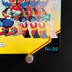 Mega MAN X Card 29 Boomer Kuwanger CAPCOM BANDAI JAPAN Japanese 1993 Rockman - Image 5