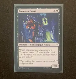 Magic: The Gathering Common Crook MTG Marvel's Spider-Man C 0053 - Image 1