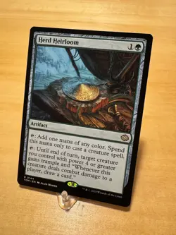 Herd Heirloom Tarkir: Dragonstorm Non-Foil MTG Near Mint TDM 0144 - Image 1