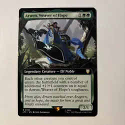 Arwen, Weaver of Hope 0035 Non Foil Rare LOTR Commander MTG Near Mint - Image 1
