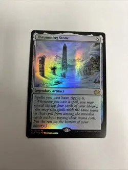 Thrumming Stone Foil Double Masters 2022 MTG - Image 1