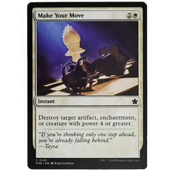 x1 Make Your Move FDN MTG M/NM White Common Instant Foundations TCG CCG - Image 1