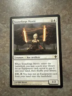 Magic the Gathering MTG Stoneforge Mystic (20) Worldwake LP - Image 1