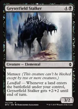 1 x Geyserfield Stalker - Foil - Battle For Zendikar - NM-Mint - MTG - Image 1