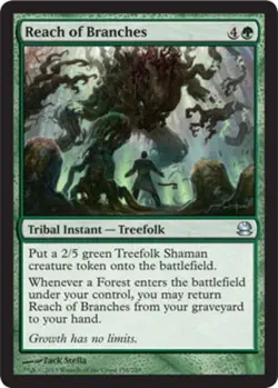 1 x Reach of Branches - Foil - Modern Masters - NM-Mint - MTG - Image 1