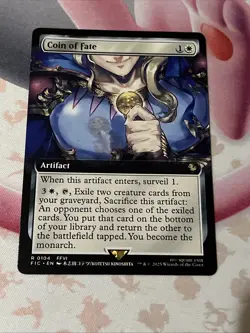 Coin of Fate #0104 FIC R (Extended Art) (Non-Foil) - MTG Final Fantasy - Image 1