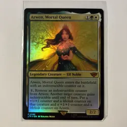 Mtg. Arwen, Mortal Queen. Foil. Lord of the Rings. Pack Fresh - Image 1