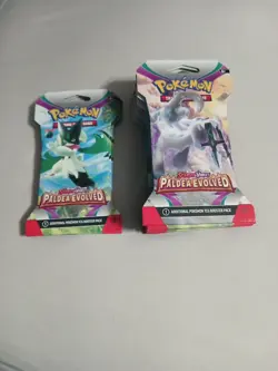 Scarlet & Violet Pokemon Paldea Evolved Booster Packs Lot of 15 - Image 3