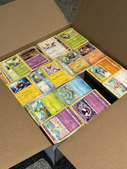 Box Of 7100 Pokemon Cards, Base Commons And Uncommons - No Trainers & No Energy - Image 3
