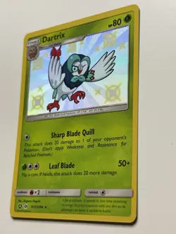 Dartrix Hidden Fates: Shiny Vault #SV3 (2017) Holo NM Pokemon - Image 3