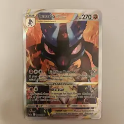Lucario VSTAR SWSH291 Pokemon Sword and Shield Promo Near Mint Holo - Image 1