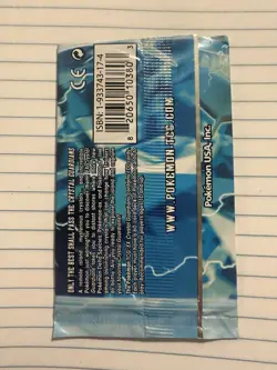 Pokemon Ex Crystal Guardians EMPTY booster Pack Charizard Artwork - Image 2