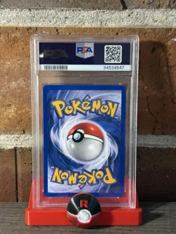 Pokemon 2001 Ho-oh 7 DOUBLE HOLO ERROR Neo Revelation PSA 9 - Image 2