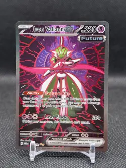 Iron Valiant EX 157/131 Special Illustration Rare Pokemon Prismatic Evolutions - Image 1