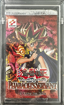 YuGiOh | Pharaoh's Servant | 1st Editon | Sealed | Pack - Image 1
